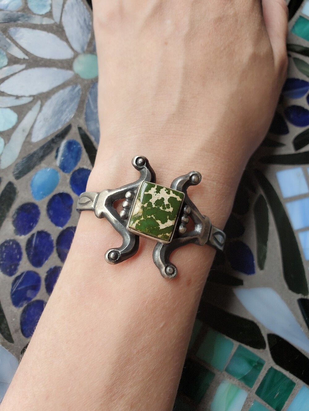 Harrison Bitsui Sandcast Bracelet
